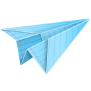 paperplane blue 128r
